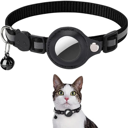 Adjustable Cat Air Tag Collar