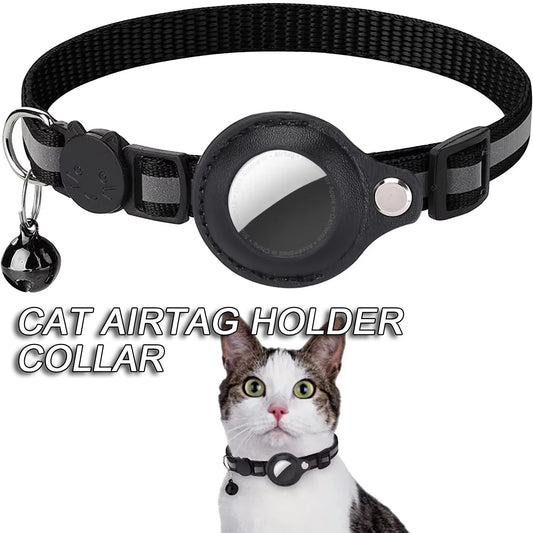 Adjustable Cat Air Tag Collar