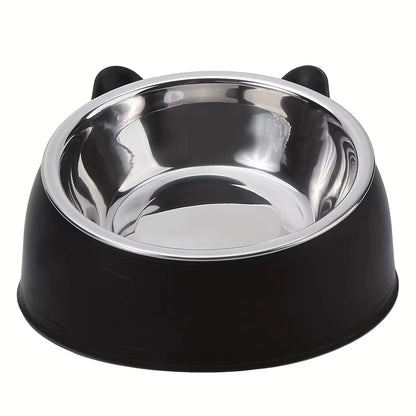 Elevated Stainless Steel Cat Bowl